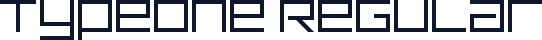 TypeOne Regular