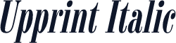 Upprint Italic