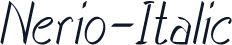 Nerio-Italic