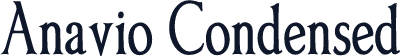 Anavio Condensed