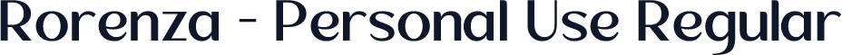 Rorenza - Personal Use Regular