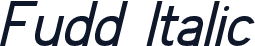 Fudd Italic