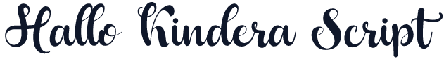Hallo Kindera Script