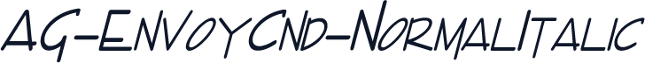 AG-EnvoyCnd-NormalItalic