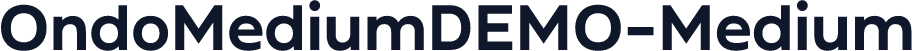 OndoMediumDEMO-Medium