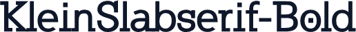 KleinSlabserif-Bold