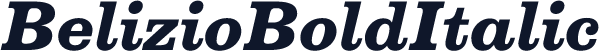 BelizioBoldItalic