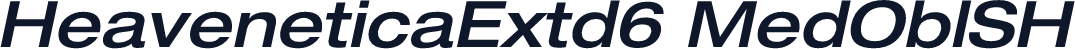 HeaveneticaExtd6 MedOblSH