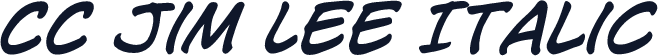 CC Jim Lee Italic
