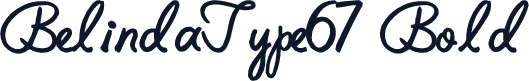 BelindaType67 Bold