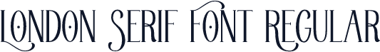 London Serif Font Regular