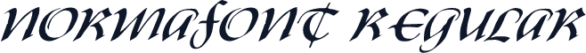 NORMAfont Regular