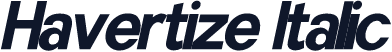 Havertize Italic