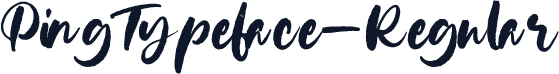 PingTypeface-Regular