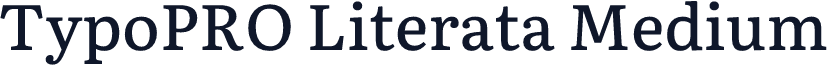 TypoPRO Literata Medium