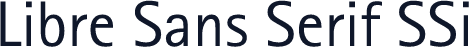 Libre Sans Serif SSi