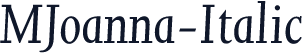 MJoanna-Italic