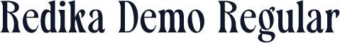 Redika Demo Regular
