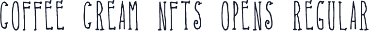 Coffee Cream Nfts Opens Regular
