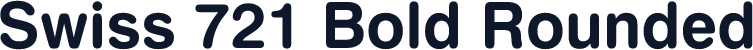 Swiss 721 Bold Rounded