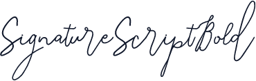 SignatureScriptBold