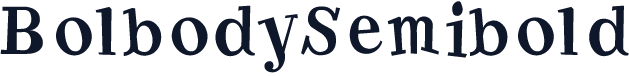 BolbodySemibold