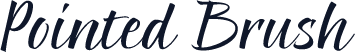 Pointed Brush