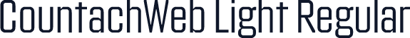 CountachWeb Light Regular