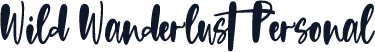 Wild Wanderlust Personal