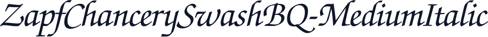 ZapfChancerySwashBQ-MediumItalic