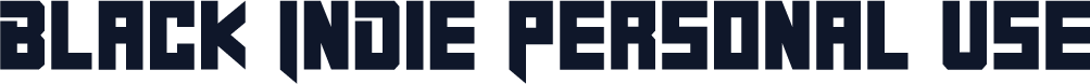 Black Indie Personal Use