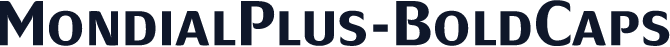MondialPlus-BoldCaps