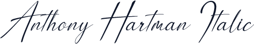 Anthony Hartman Italic