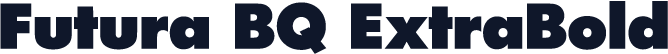 Futura BQ ExtraBold