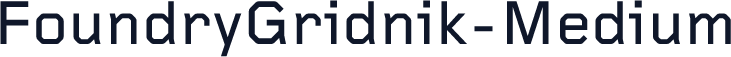 FoundryGridnik-Medium