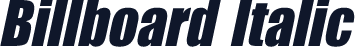Billboard Italic