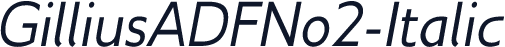 GilliusADFNo2-Italic
