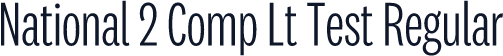 National 2 Comp Lt Test Regular