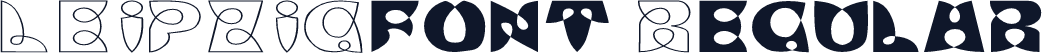 LEIPZIGfont Regular
