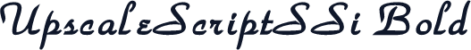 UpscaleScriptSSi Bold