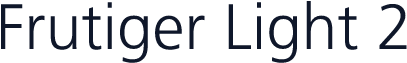 Frutiger Light 2