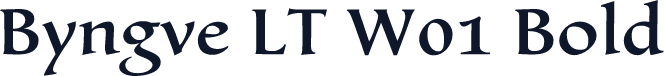 Byngve LT W01 Bold
