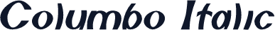 Columbo Italic