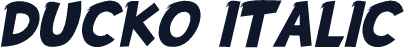 DUCKO ITALIC