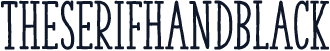 ☞TheSerifHandBlack