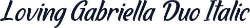 Loving Gabriella Duo Italic