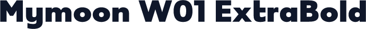 Mymoon W01 ExtraBold