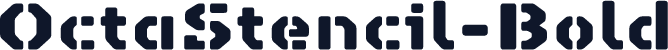 OctaStencil-Bold