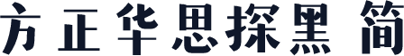 方正华思探黑 简