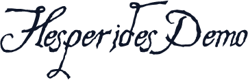 Hesperides Demo
